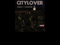 citylover.ch Webseite Vorschau