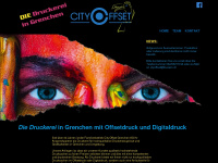 cityoffset.ch Webseite Vorschau