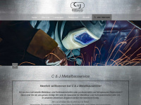 cj-metallbauservice.de Webseite Vorschau