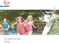 cjg-hsg-schule.de Webseite Vorschau