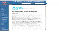 ck-rechtsschutzverein.ch Webseite Vorschau