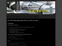 ck-tech.at Webseite Vorschau