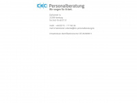 ckc-personalberatung.de Webseite Vorschau