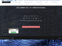 ckcomputertechnik.de Webseite Vorschau