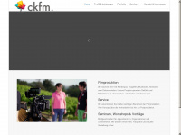 ckfm.de Webseite Vorschau