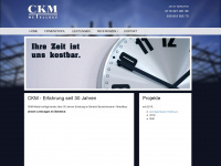 ckm-metallbau.de Webseite Vorschau