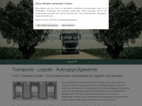 cks-transporte.de Webseite Vorschau