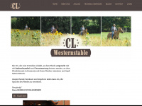 cl-westernstable.de Webseite Vorschau