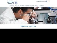 cla.ch Webseite Vorschau