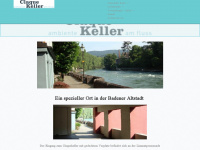 claquekeller.ch Webseite Vorschau