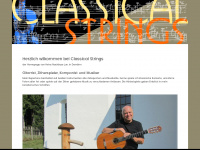 classical-strings.at Webseite Vorschau