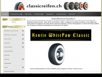 classicreifen.ch Webseite Vorschau