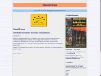 classicrimes.de Webseite Vorschau