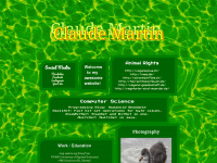 claude-martin.ch Webseite Vorschau
