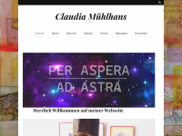 claudia-muehlhans.de Webseite Vorschau