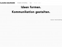 claudiabaumann.de Webseite Vorschau