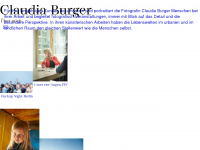 claudiaburger.de Webseite Vorschau