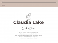 claudialake.de Webseite Vorschau
