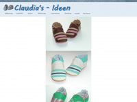 claudias-ideen.ch Webseite Vorschau