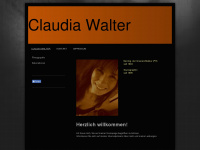 claudiawalter.de Webseite Vorschau