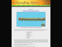 claudiosolaris.ch Webseite Vorschau