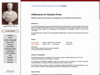 claudius-portal.de Webseite Vorschau