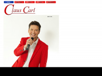 claus-carl.com Webseite Vorschau