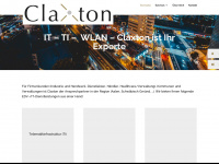 claxton.de Webseite Vorschau
