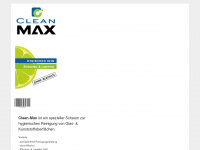 clean-max.de Webseite Vorschau