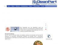 cleanpart.at Webseite Vorschau