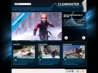 clearwater.at Webseite Vorschau