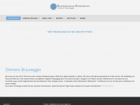 clemens-braunegger.de Webseite Vorschau