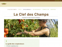 clef-des-champs.ch Webseite Vorschau