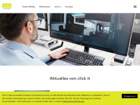 clickit.ch Webseite Vorschau