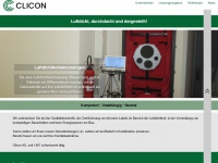 clicon.ch Webseite Vorschau