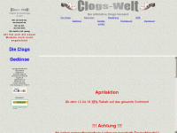 clogs-welt.de Webseite Vorschau