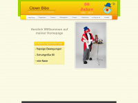 clown-bibo.de Webseite Vorschau