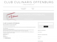 club-culinaris.de Webseite Vorschau