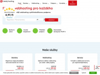 cesky-hosting.cz Webseite Vorschau