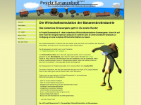projekt-bananenbrot.de Webseite Vorschau