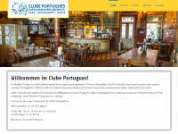 clube-portugues.de Webseite Vorschau