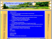 clubparadigma.de Webseite Vorschau