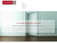 cm-maler.ch Webseite Vorschau