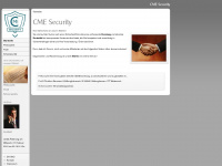 cme-security.de Webseite Vorschau