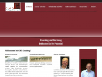 cmg-coaching.de Webseite Vorschau
