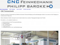 cnc-fraesen-baroke.de Webseite Vorschau