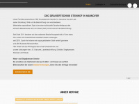 cnc-graviertechnik.de Webseite Vorschau