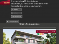 cnc-immobilier.ch Webseite Vorschau