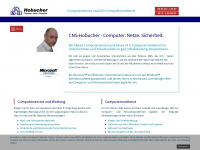 cns-hobucher.de Webseite Vorschau