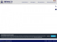 bemaco-engineering.com Webseite Vorschau